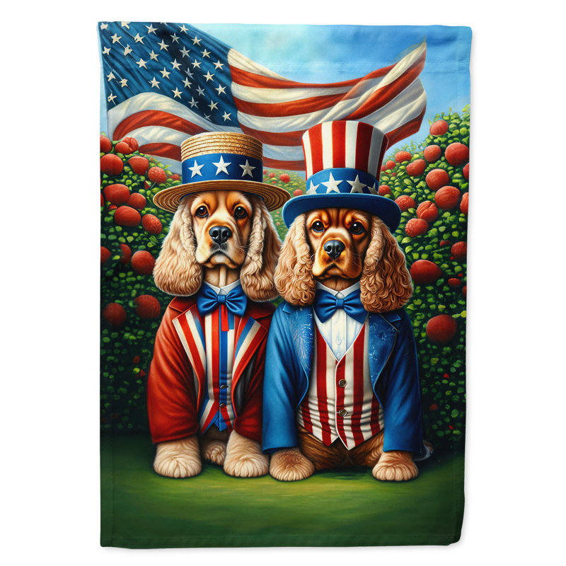 Drapeau «All American House», Épagneul cocker