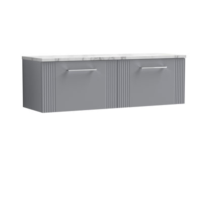 Deco 293.55cm Double Bathroom Vanity Base Only