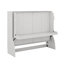 Lit escamotable double avec bureau
