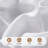 Natural Linen Cotton Bed Sheets Set，Deep Pocket- 4 Pcs-93647381-93647378