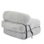 Fauteuil à billes d'intérieur pliable, gris clair