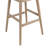 Sadie Solid Wood Upholstered Counter Height Or Bar Height Swivel Barstool With Fabric Seat - Set Of 3-112792393-112792394-112792395