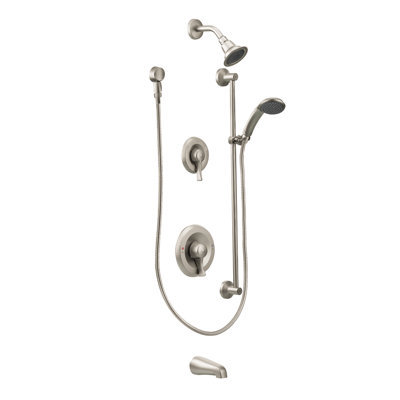 Robinet de douche commercial complet M-Dura