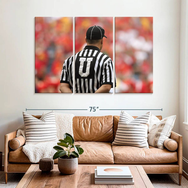 Sireci Football Umpire, 42" H x 65" W