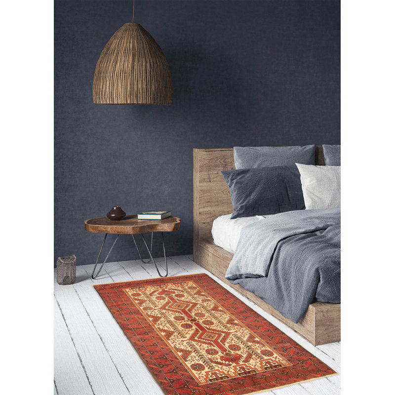 Teimani Beige Rug 3'7" x 6'4"