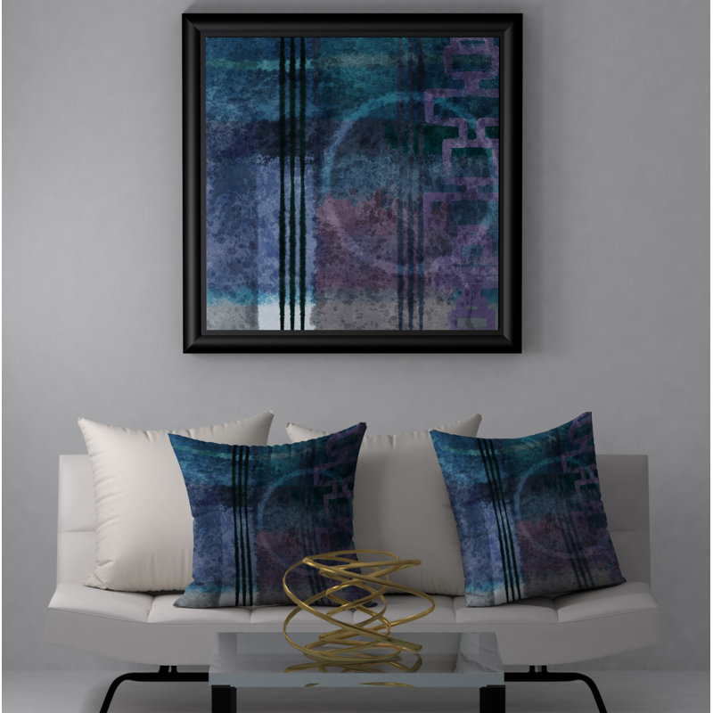 Housse de coussin carrée/insert, 18" x 18"