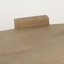 Table basse 4 pieds en bois massif Eben