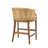 Handcrafted Rattan Counter Stool 25" H