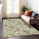 Machine Washable Indoor/Outdoor Christmas Balls Xhevrie Aloe Rug