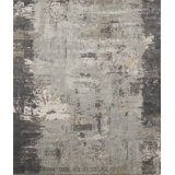 Contemporary One-of-a-Kind Rectangle 10'2" X 14' Hand Knotted Area Rug