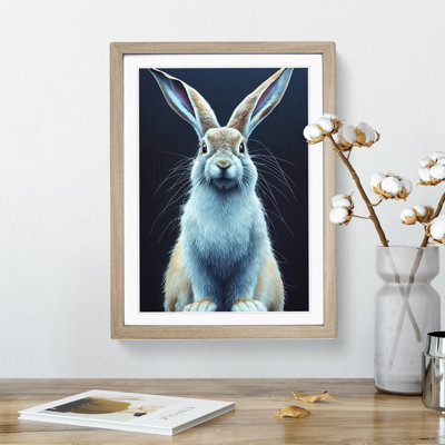 Resting Hare - Framed Print
