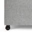 Grand repose-pieds de rangement avec roulettes Modern-102068348