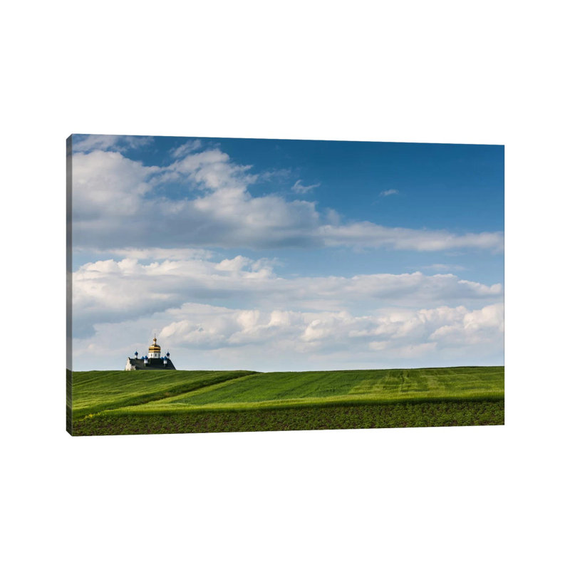 Ukraine, Podole, Zalishchyky, Orthodox Church 1 Piece Wrapped Canvas Wall Art, 66.04 cm H x 45.72 cm W x 3.175 cm D