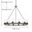 Hendon 12 - Light Wagon Wheel Dimmable Chandelier with Wood Accents-928386899