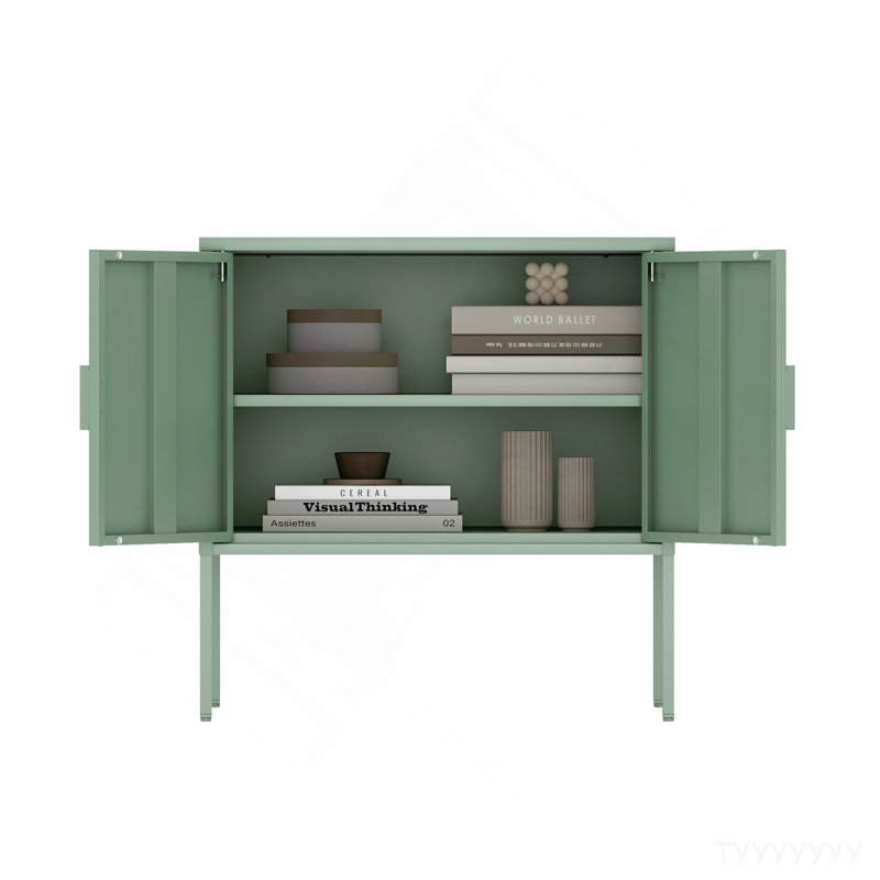Buffet décoratif vert sauge, Vert sauge