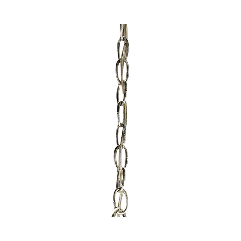 3' Contemporary Silver Leaf Chain