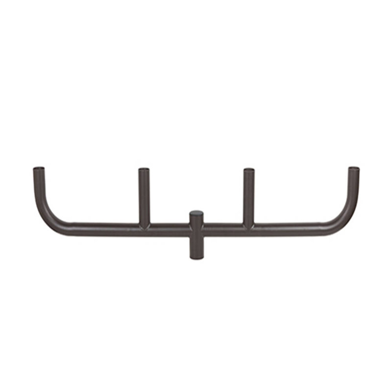 Quatre supports de fixation horizontaux de type ténon à 180 ° avec 4 bras en ligne