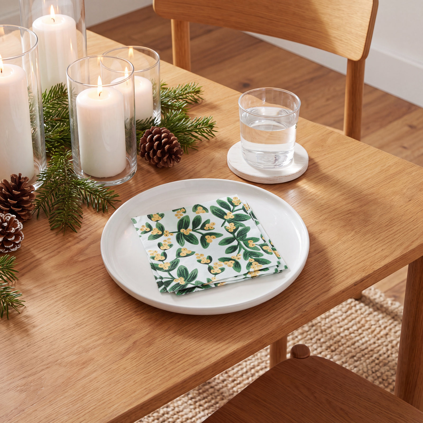 Christmastide Cocktail Napkins