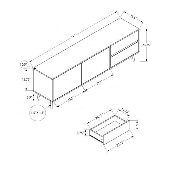 Dimensions du produit