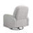 Hallstead 37.4" Wide Modern Super Soft Swivel Rocking Manual Pull Recliner-1164980692