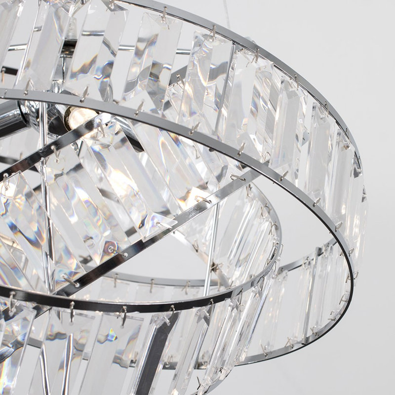 1 - Light Chrome Novelty Pendant, No
