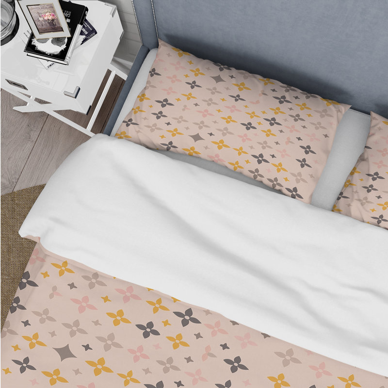 Ensemble de housse de couette Boho, Housse de couette très grand + 2 taies décorativ
