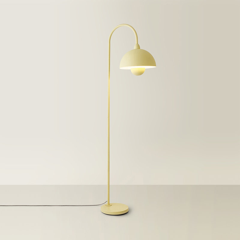 Stoiko Arched Floor Lamp, No, Yellow, 160