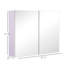 Miroir de salle de bain mural à double porte-1396490185