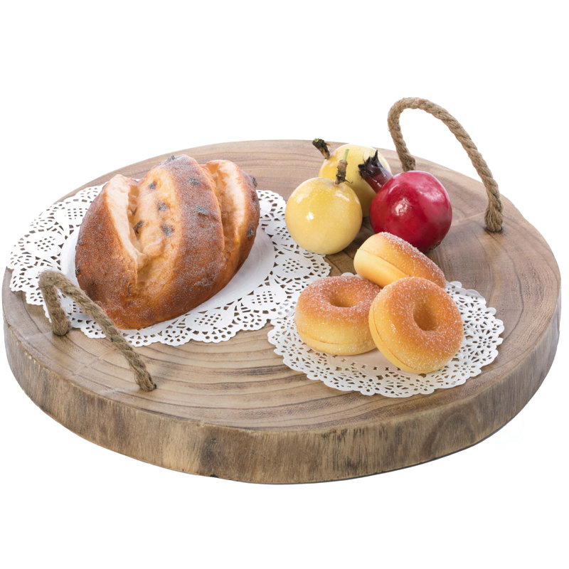 Millwood Pines Pavlik Wood Tray