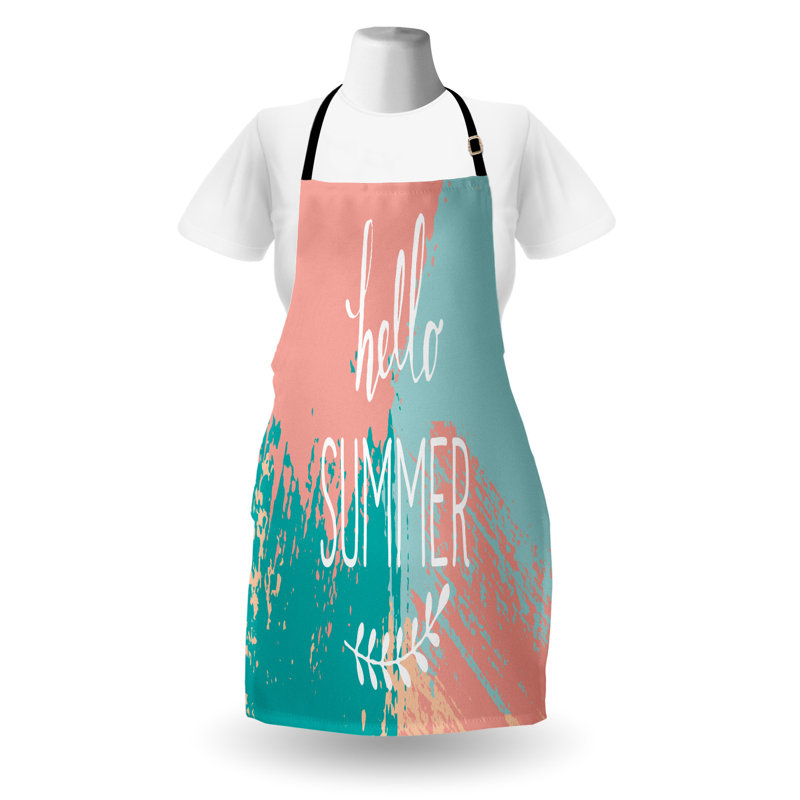 No Pattern Bib Apron