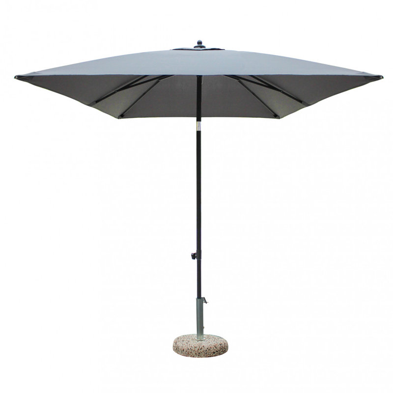 Ludgershall 200cm Market Parasol, 160cm H x 200cm W x 300cm D