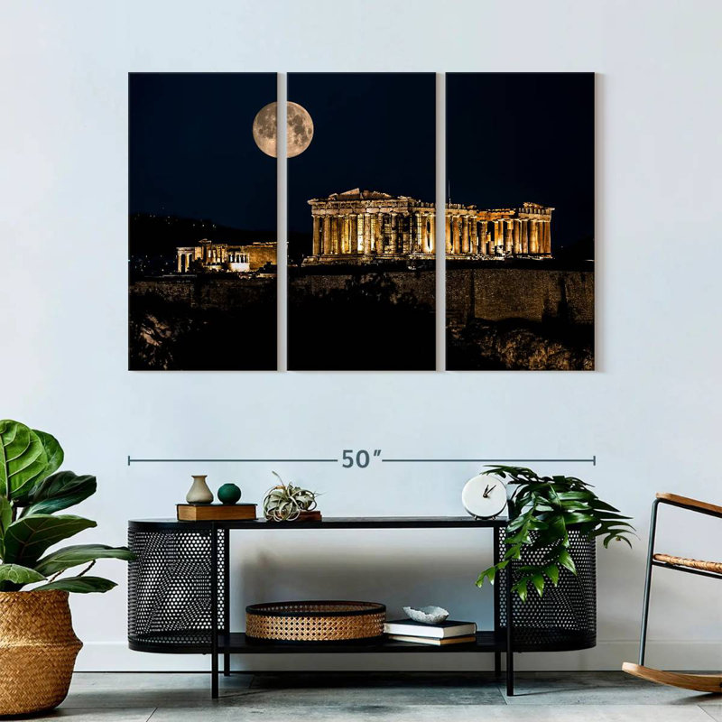 Senne Parthenon, 32" H x 50" W