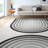 Shanea Arch White Mid-Century Modern Geometric Flat-Weave Rug-96269736