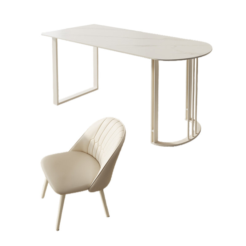 Ruiz, H 29,52 po x l 55,11 po x P 31,49 po, Blanc / Gris