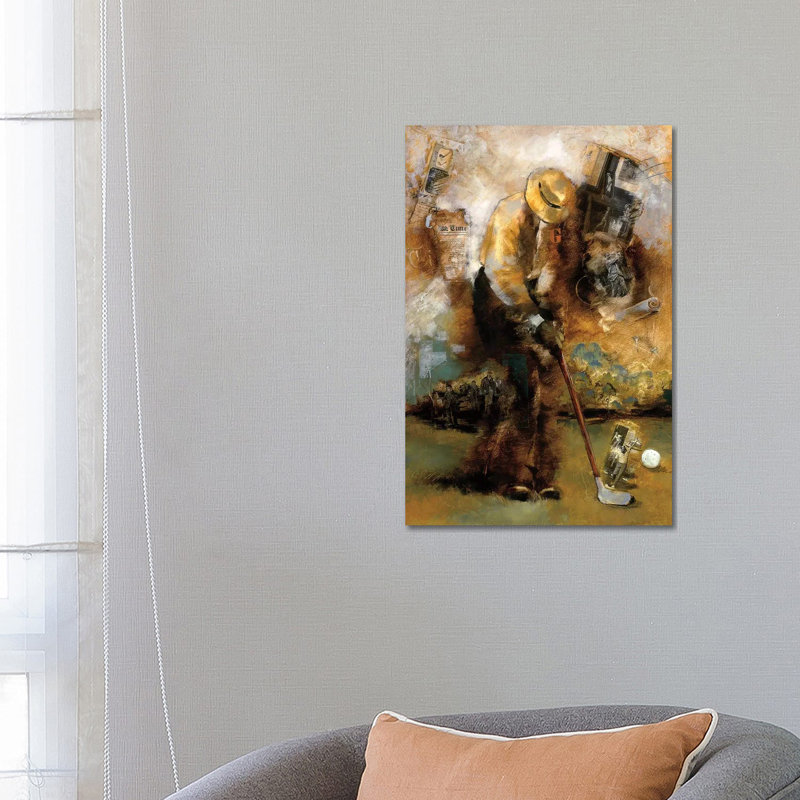 Estampe numérique sur toile tendue Swingin'- Gallery, H 26 po x l 18 po