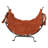 Abianna 9 W x 17 D Metal Log Rack