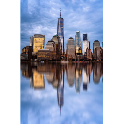 Dewolf New York View - Wrapped Canvas Print