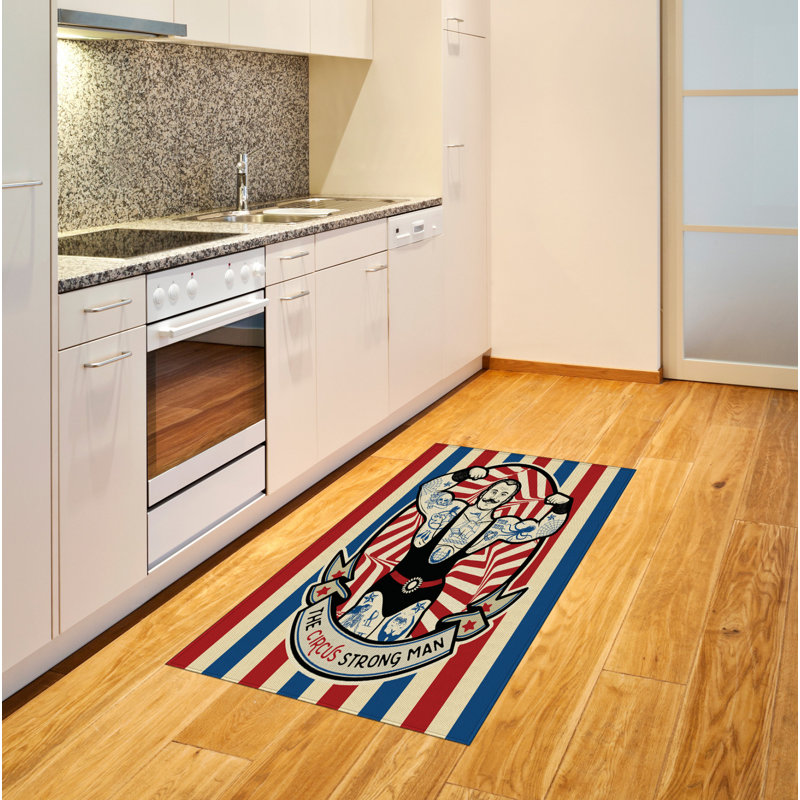 Tapis décoratif à longues fibres Nostalgic, Rectangle 2 pi 7 po x 5 pi