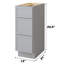 Base de meuble-lavabo simple 12 po seulement-95290480
