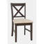 Chaise d'appoint en bois massif Kalisz-285128252-285128253