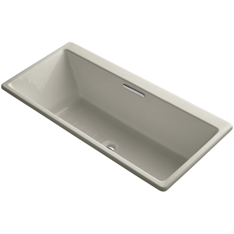 Reve 67" x 36" Soaking Bathtub, Sandbar