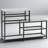 Shoe Rack Bench With Seat, 5-Tier Free Standing Shoe Storage Organizer For Entryway, Hallway, And Closet, Sturdy Metal Frame With Adjustable Feet