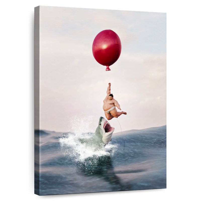 Sireci Sumo Shark Escape, 39" H x 26" W
