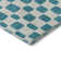 Premium Machine Washable Prisco Teal Rug