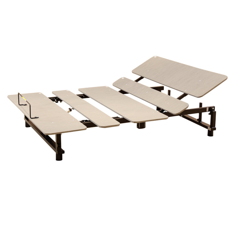 Base de lit électrique réglable ergonomique avec télécommande sans fil, taille grand