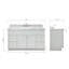 Ensemble de meuble-lavabo simple 61 po Hamlet-94350849