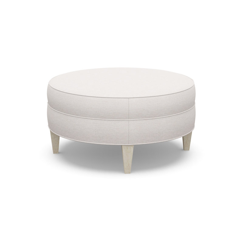 Round Ottoman, 8938-45, Sandstone
