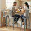 Counter Stool with Metal Frame-1461533400