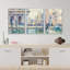 Aquarelle, gondole italienne de Venise, 3 pièces-91874895-91874898