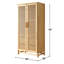 Portes d'armoire en bois massif Albertha-1336446601